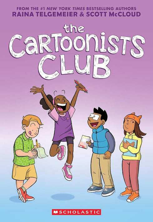 THE CARTOONISTS CLUB - TELGEMEIER. RAINA; MCCLOUD. SCOTT